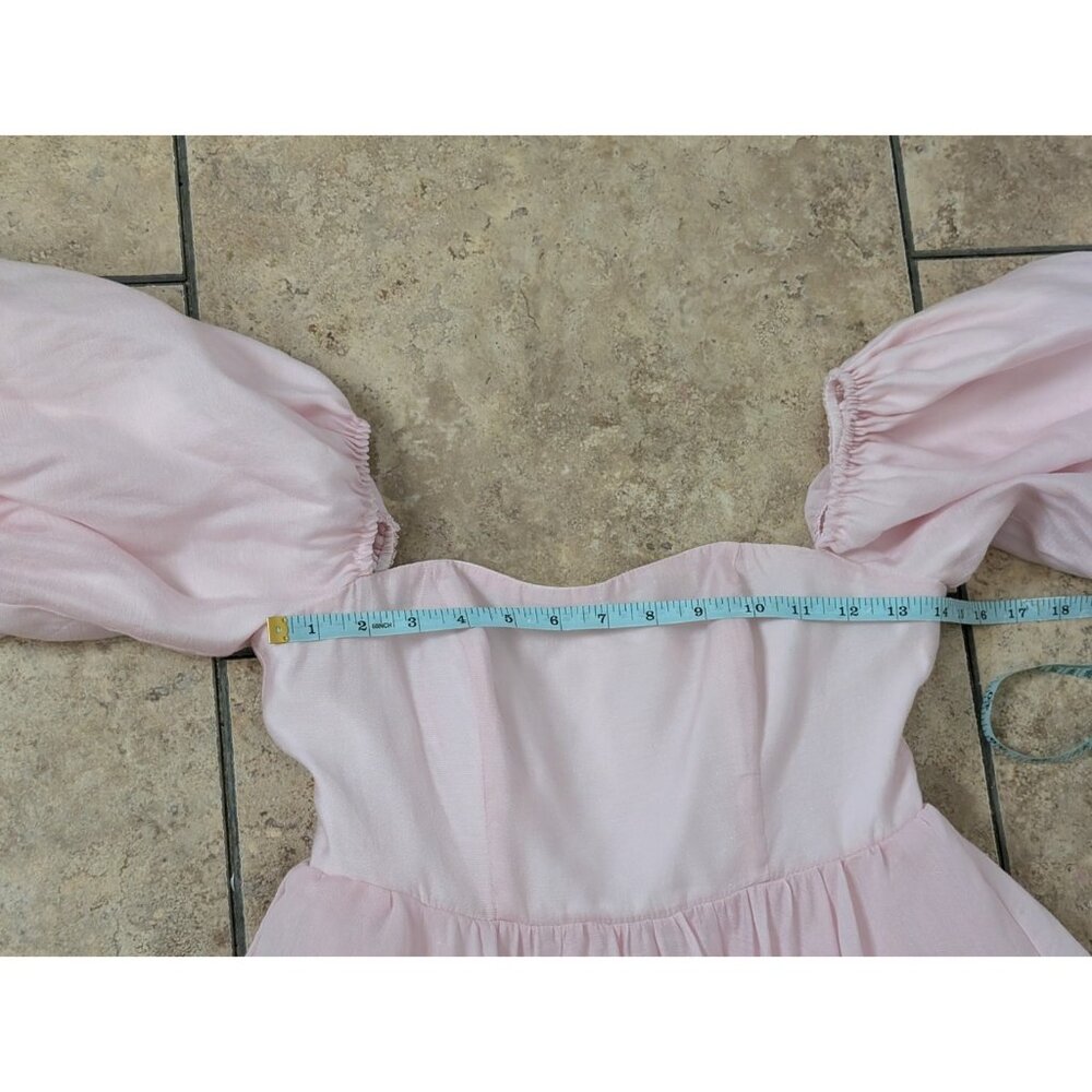 Elegant Pink Midi Dress - Picture 9 of 10